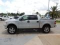 2004 Silver Metallic Ford F150 XLT SuperCrew  photo #5