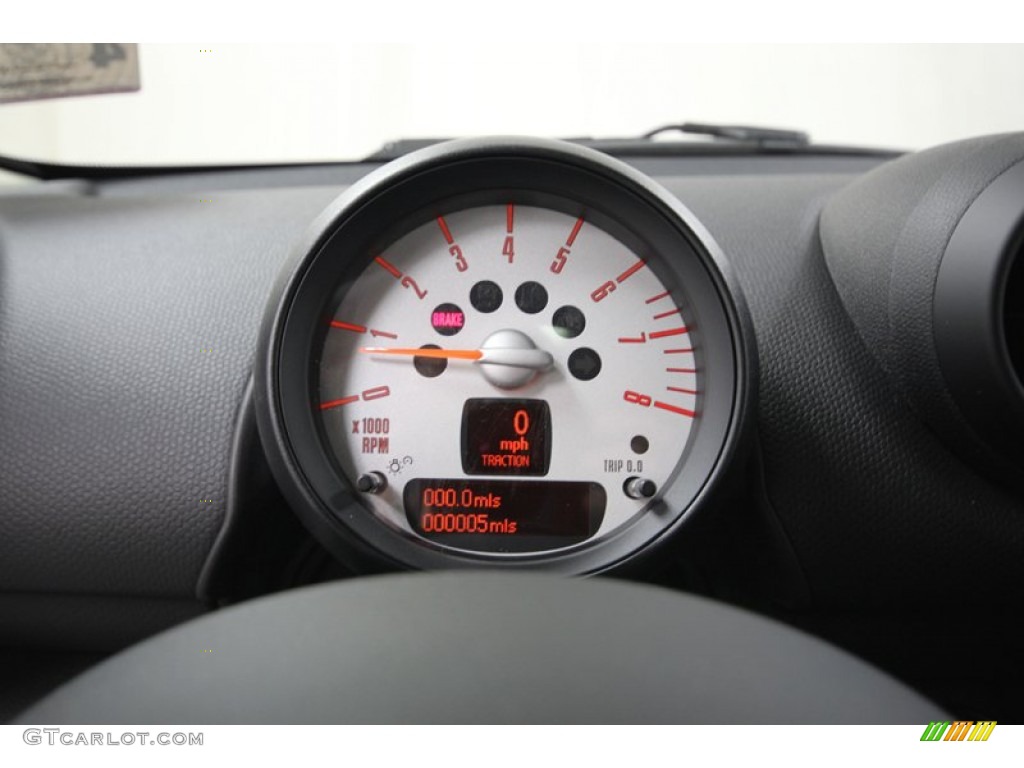 2013 Mini Cooper S Paceman ALL4 AWD Gauges Photo #80417557