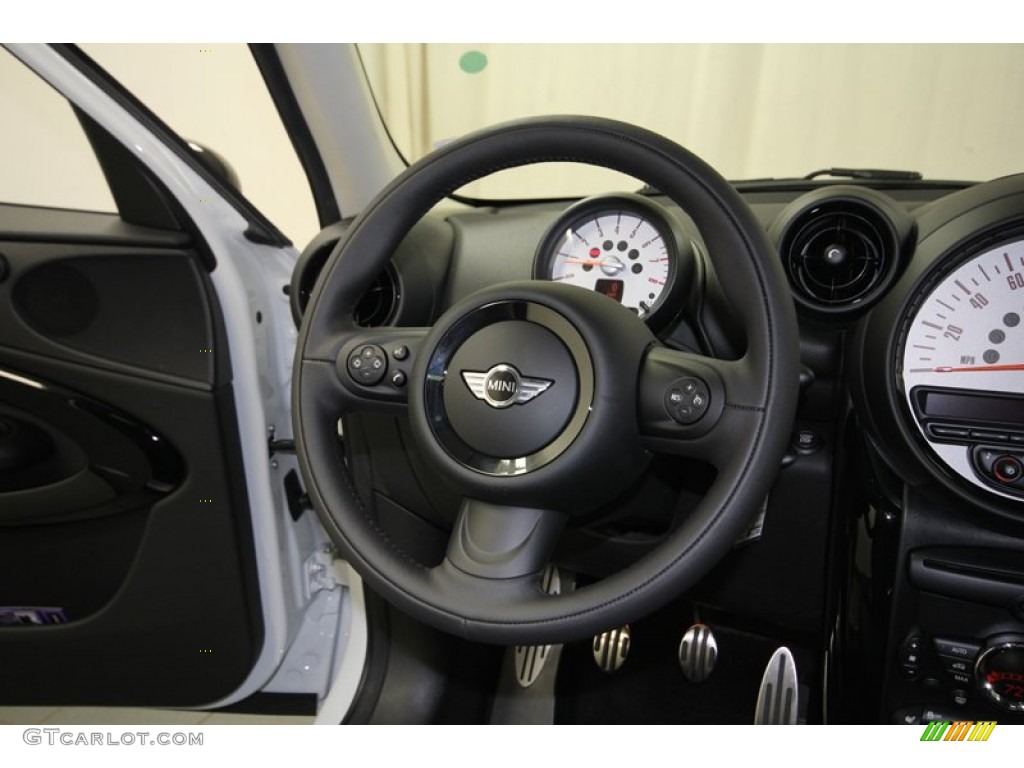 2013 Mini Cooper S Paceman ALL4 AWD Steering Wheel Photos