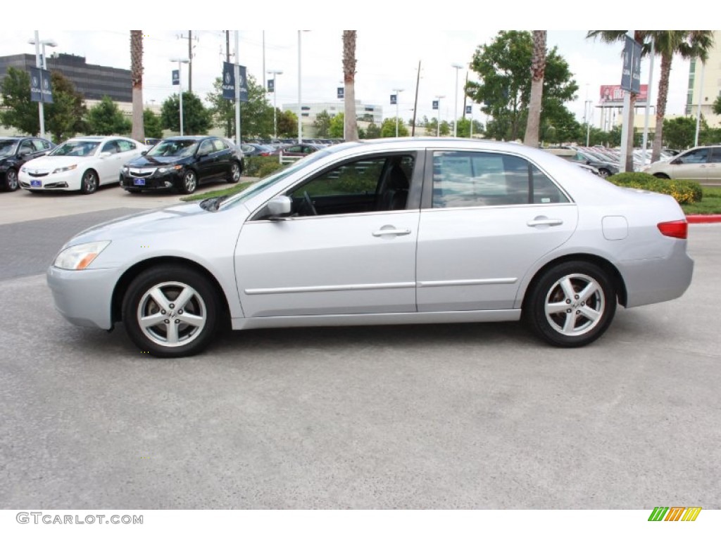 Satin Silver Metallic 2005 Honda Accord EX Sedan Exterior Photo #80418213