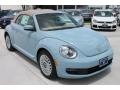 2013 Denim Blue Volkswagen Beetle 2.5L Convertible  photo #11