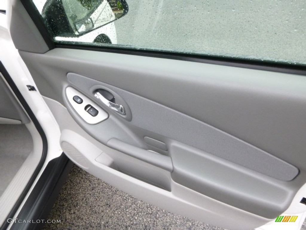 2007 Malibu LS Sedan - White / Titanium Gray photo #12