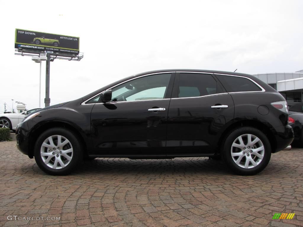 2007 CX-7 Grand Touring - Black Cherry Mica / Black photo #2
