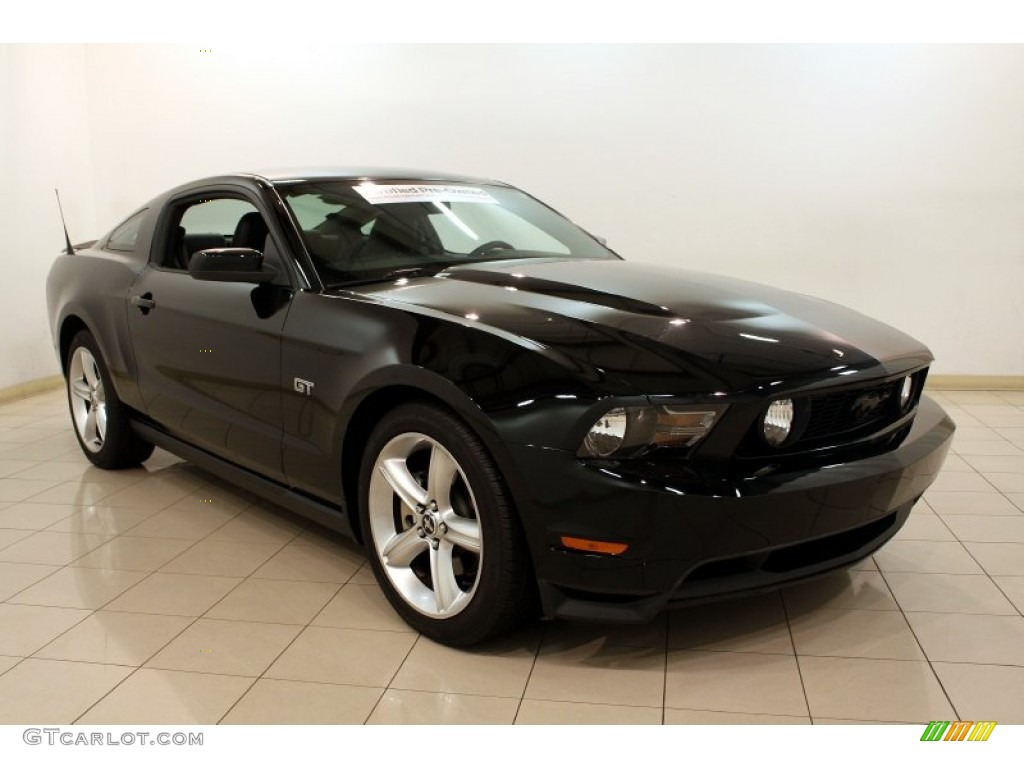 Black 2010 Ford Mustang GT Premium Coupe Exterior Photo #80418832