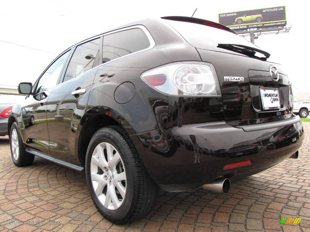 2007 CX-7 Grand Touring - Black Cherry Mica / Black photo #3