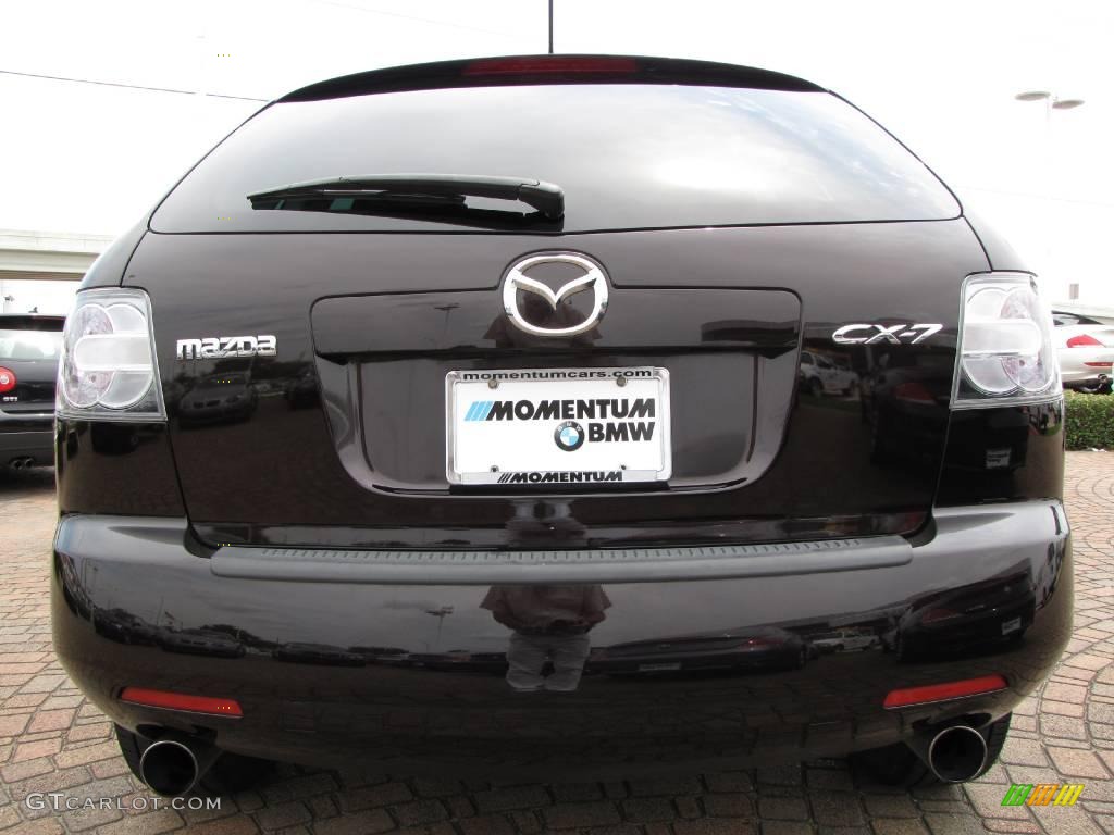 2007 CX-7 Grand Touring - Black Cherry Mica / Black photo #4