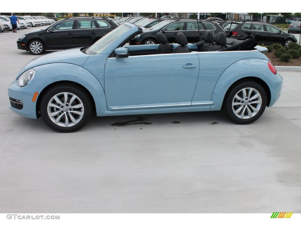 Denim Blue 2013 Volkswagen Beetle TDI Convertible Exterior Photo #80418947