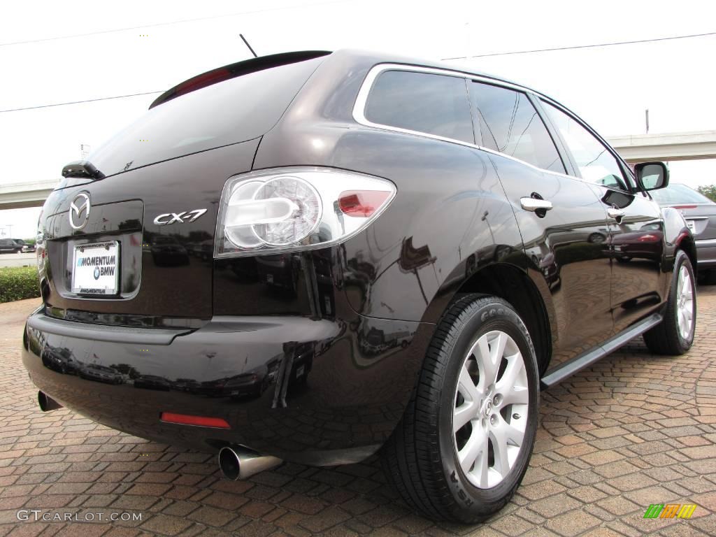 2007 CX-7 Grand Touring - Black Cherry Mica / Black photo #5