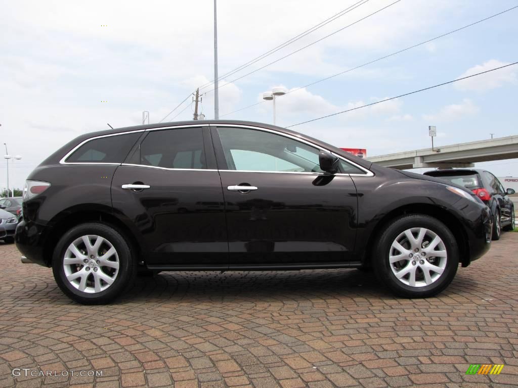 2007 CX-7 Grand Touring - Black Cherry Mica / Black photo #6