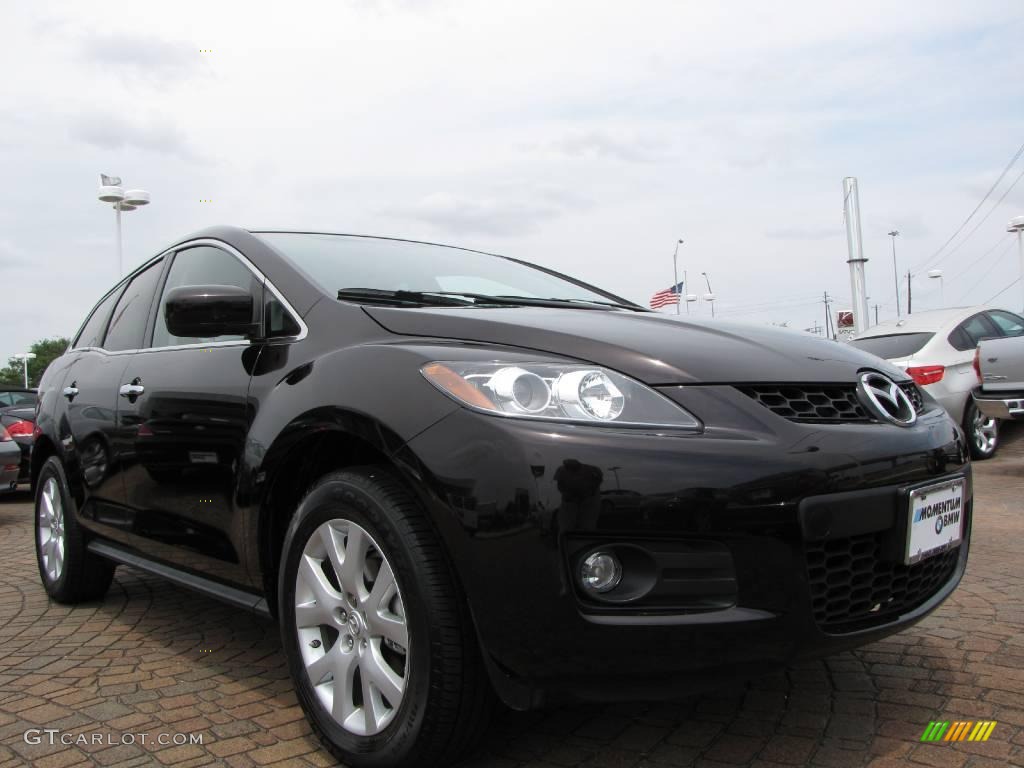 2007 CX-7 Grand Touring - Black Cherry Mica / Black photo #7