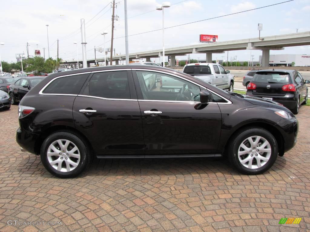 2007 CX-7 Grand Touring - Black Cherry Mica / Black photo #14