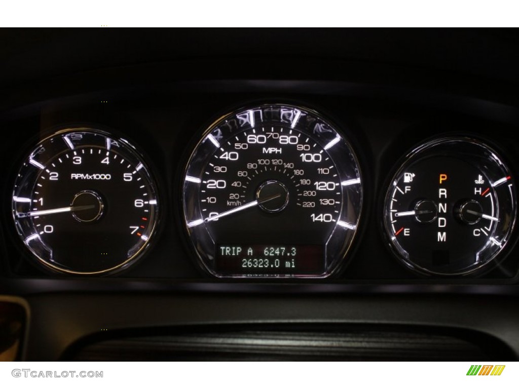 2010 Lincoln MKS AWD Gauges Photos