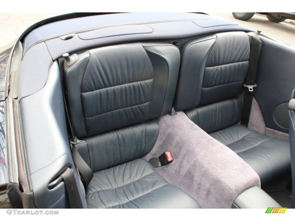 2002 Porsche 911 Carrera Cabriolet Rear Seat Photo #80419912