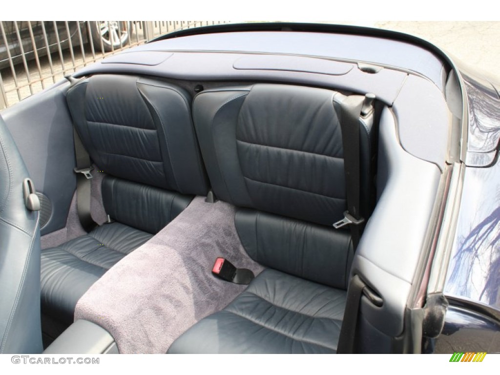 2002 Porsche 911 Carrera Cabriolet Rear Seat Photo #80419978