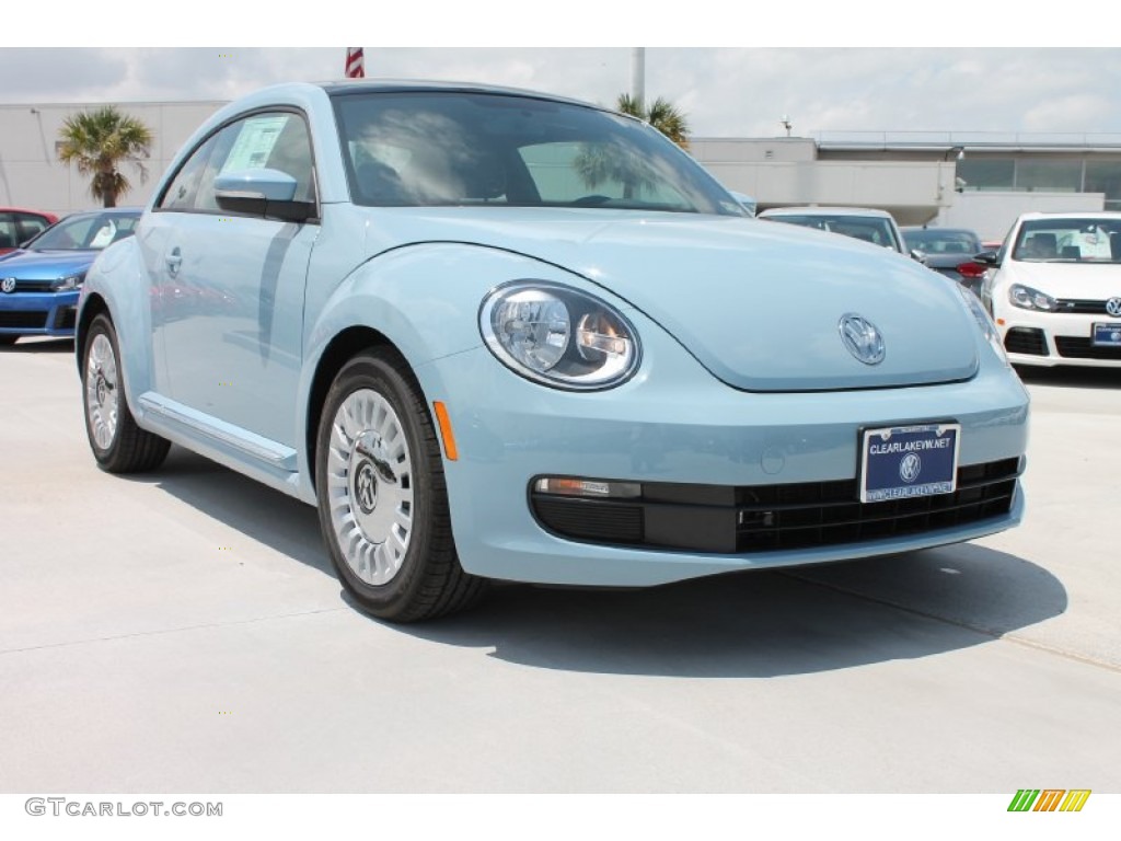 Denim Blue Volkswagen Beetle