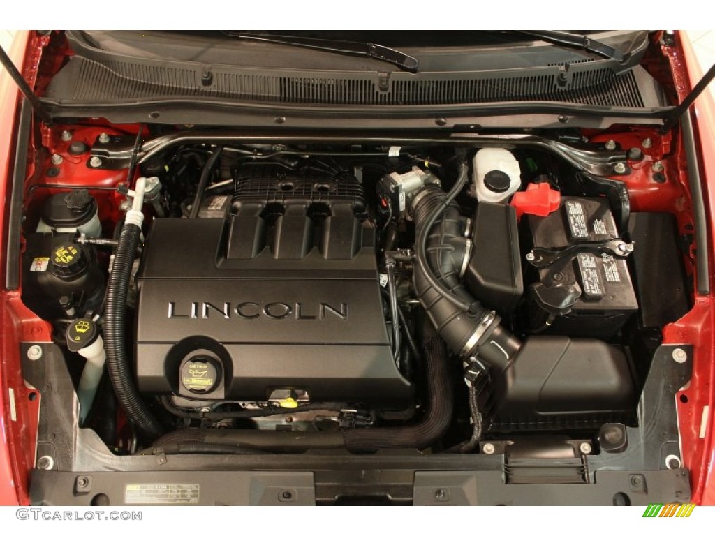2010 Lincoln MKS AWD 3.7 Liter DOHC 24-Valve iVCT Duratec V6 Engine Photo #80420317