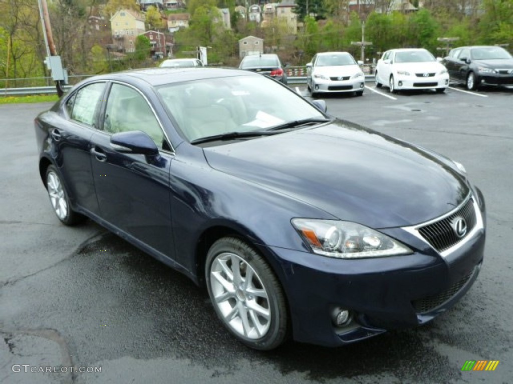 Deep Sea Blue Mica 2013 Lexus IS 250 AWD Exterior Photo #80420792