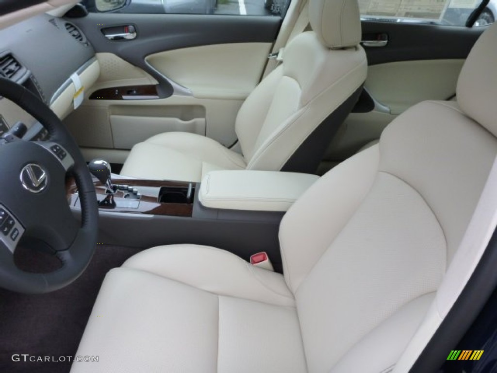 Ecru Interior 2013 Lexus IS 250 AWD Photo #80420863