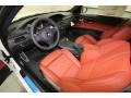 2013 BMW M3 Fox Red/Black Interior Prime Interior Photo