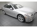 Titanium Silver Metallic - 5 Series 550i Sedan Photo No. 6