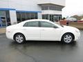 White - Malibu LS Sedan Photo No. 2