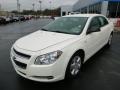 White - Malibu LS Sedan Photo No. 7
