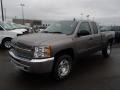 2013 Graystone Metallic Chevrolet Silverado 1500 LT Extended Cab 4x4  photo #4