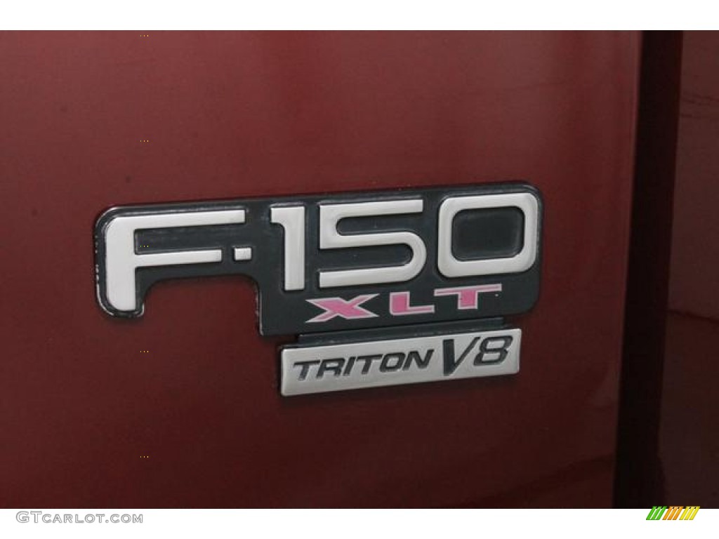 2003 F150 XLT Regular Cab 4x4 - Burgundy Red Metallic / Medium Graphite Grey photo #15