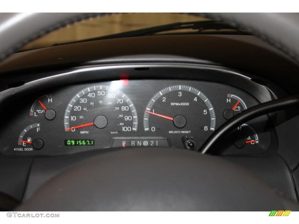 2003 Ford F150 XLT Regular Cab 4x4 Gauges Photo #80423635