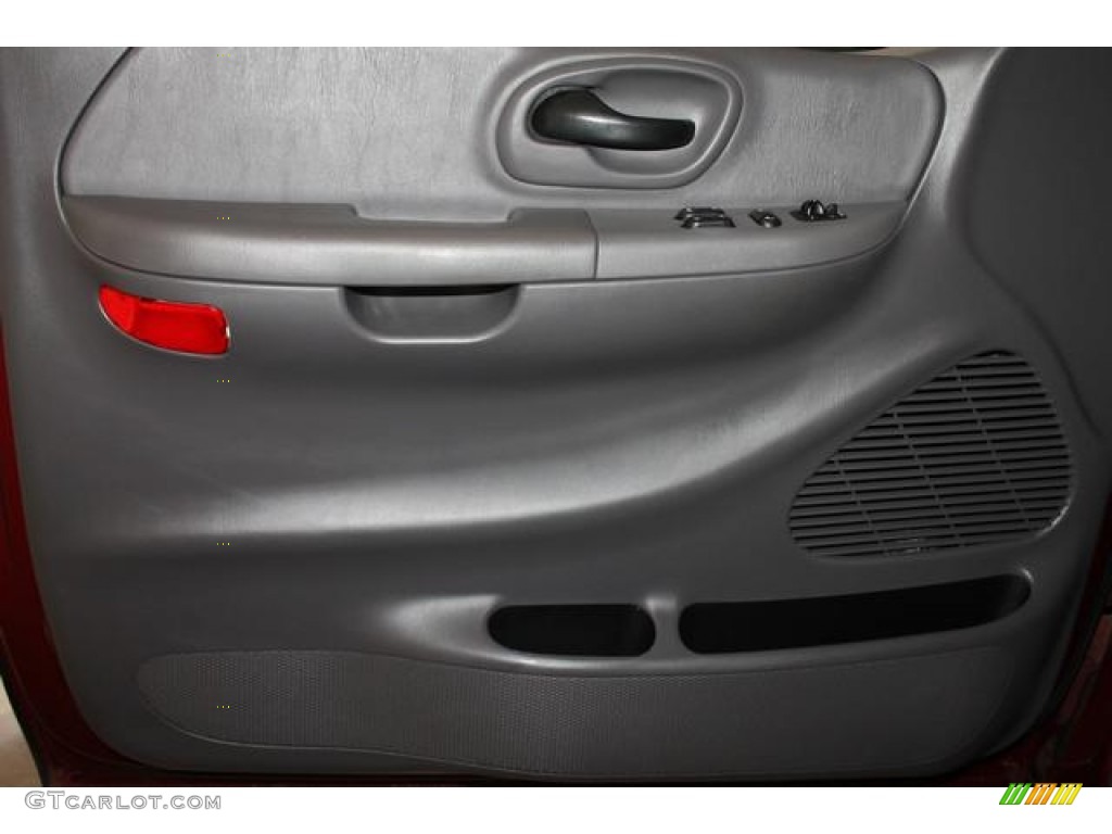 2003 F150 XLT Regular Cab 4x4 - Burgundy Red Metallic / Medium Graphite Grey photo #25