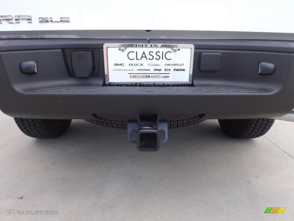 2013 Sierra 1500 SLE Crew Cab 4x4 - Summit White / Ebony photo #11