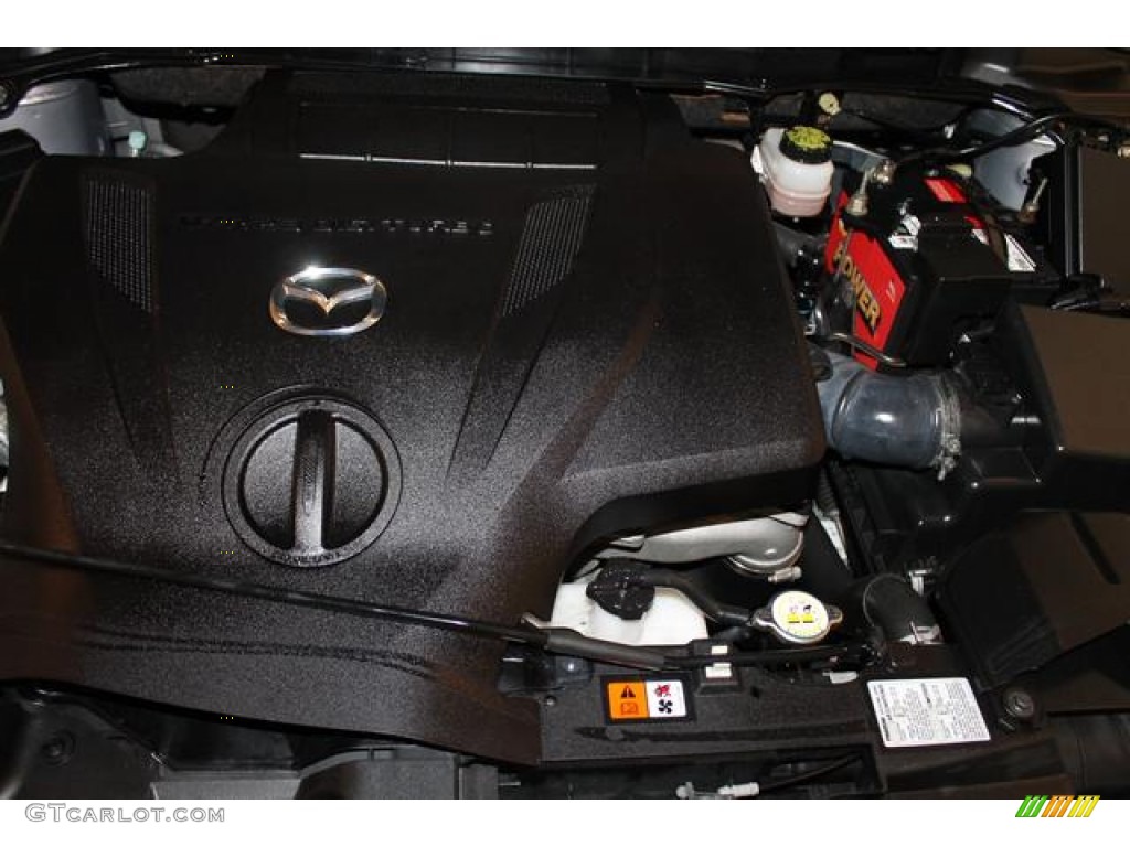 2009 CX-7 Grand Touring AWD - Liquid Platinum Metallic / Black photo #49