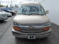 2011 Sandstone Metallic Chevrolet Express 1500 AWD Passenger Conversion Van  photo #4