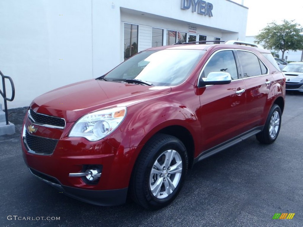 Crystal Red Tintcoat Chevrolet Equinox