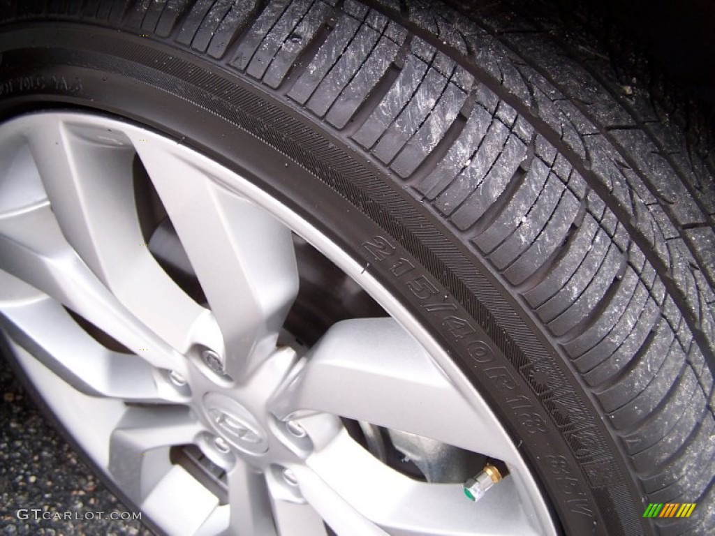 2013 Veloster  - Vitamin C / Black photo #9