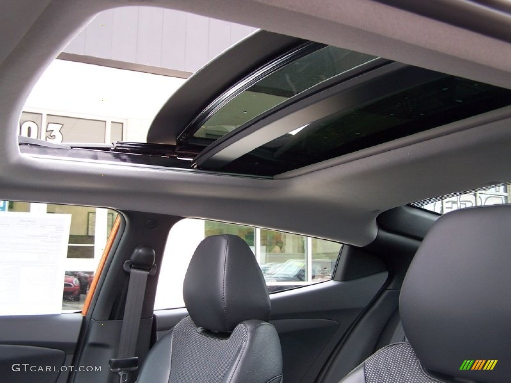 2013 Veloster  - Vitamin C / Black photo #12