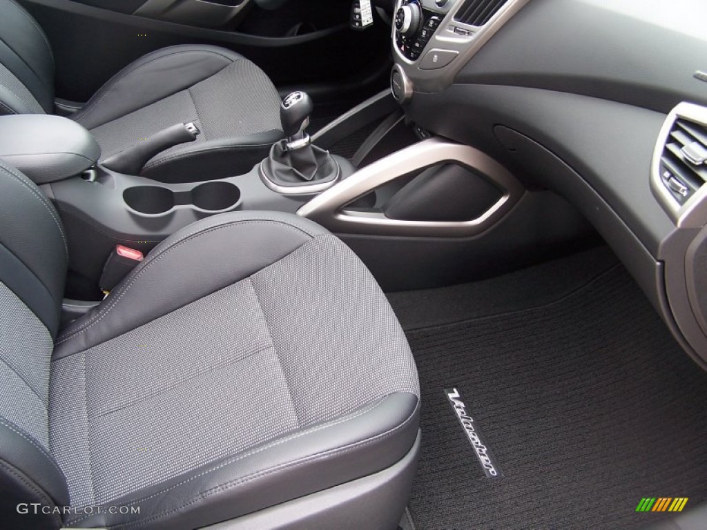 2013 Veloster  - Vitamin C / Black photo #14