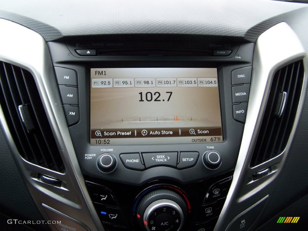 2013 Veloster  - Vitamin C / Black photo #18