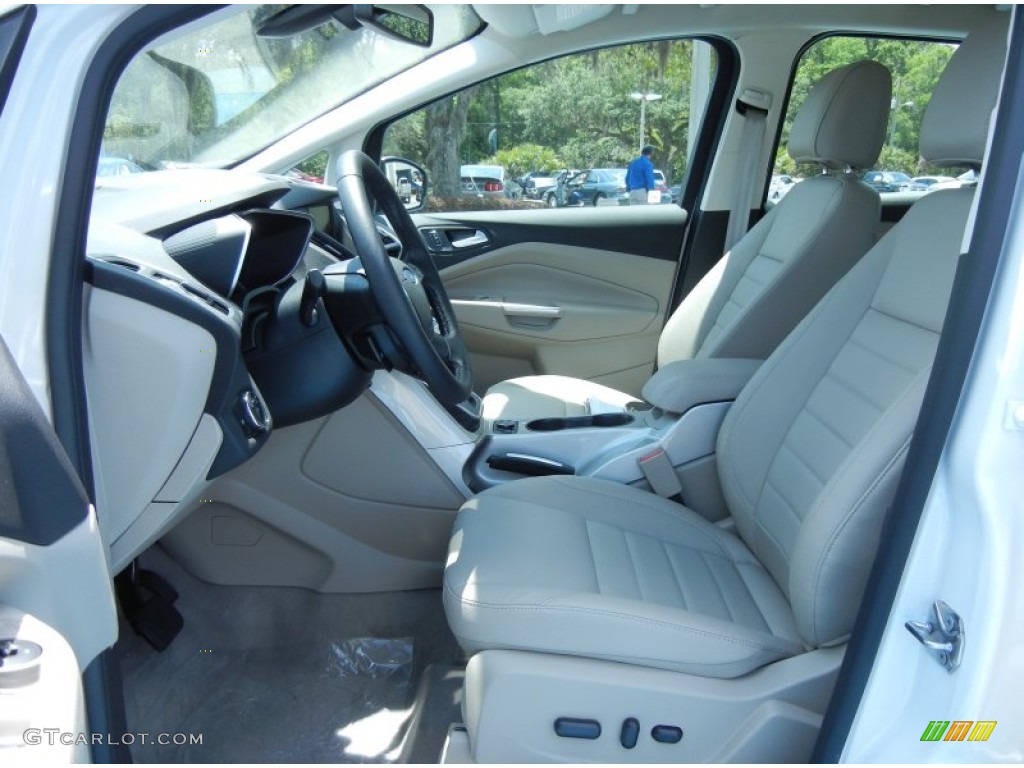 Medium Light Stone Interior 2013 Ford C-Max Hybrid SEL Photo #80427905