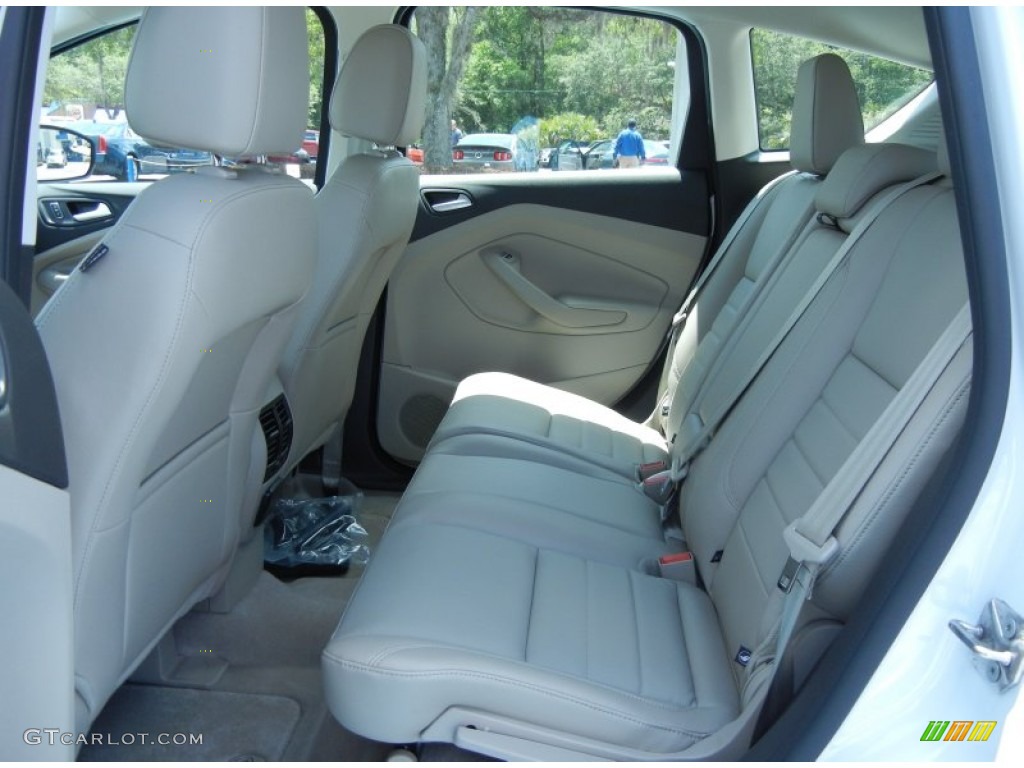 2013 Ford C-Max Hybrid SEL Rear Seat Photo #80427914