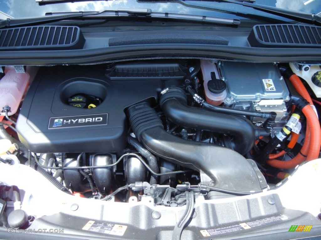 2013 Ford C-Max Hybrid SEL 2.0 Liter Atkninson Cycle DOHC 16-Valve 4 Cylinder Gasoline/Electric Hybrid Engine Photo #80427974