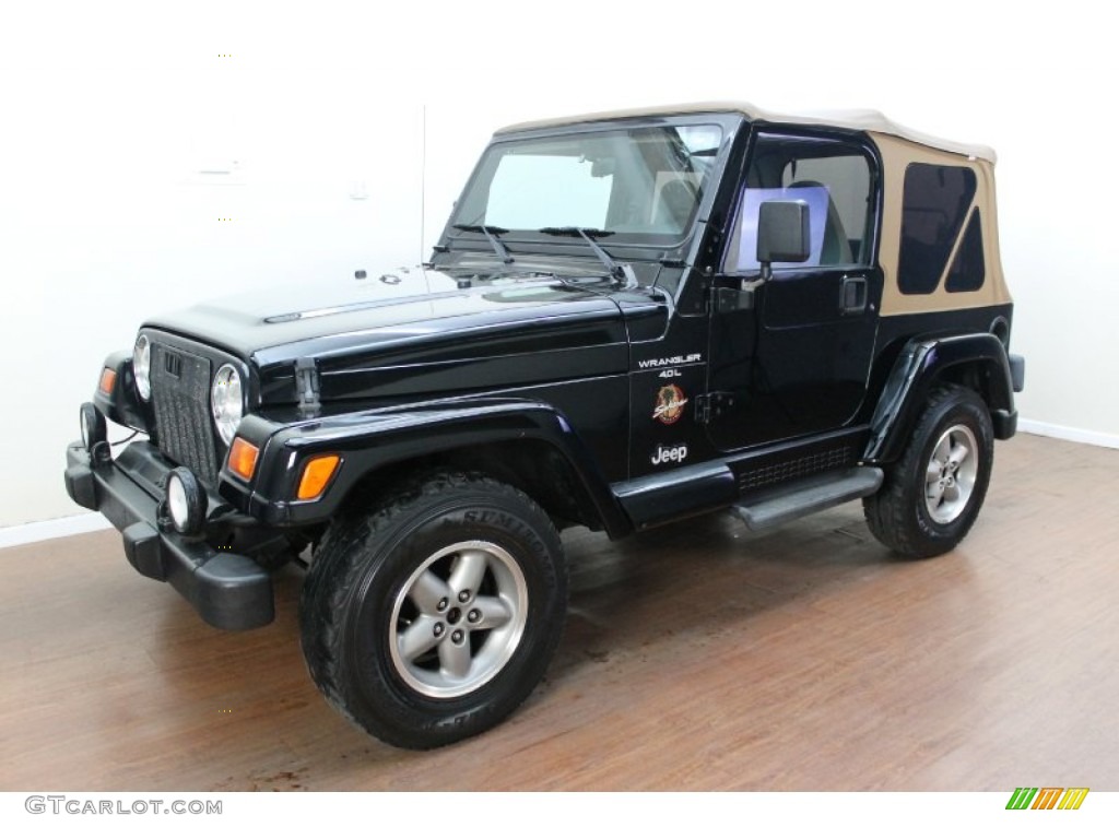 Black Jeep Wrangler