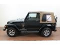 Black 1998 Jeep Wrangler Sahara 4x4 Exterior
