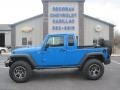 Cosmos Blue 2012 Jeep Wrangler Unlimited Sahara Mopar JK-8 Conversion 4x4