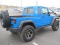 2012 Cosmos Blue Jeep Wrangler Unlimited Sahara Mopar JK-8 Conversion 4x4  photo #4