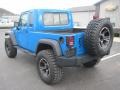 Cosmos Blue 2012 Jeep Wrangler Unlimited Sahara Mopar JK-8 Conversion 4x4 Exterior