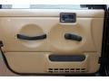 Green/Khaki 1998 Jeep Wrangler Sahara 4x4 Door Panel
