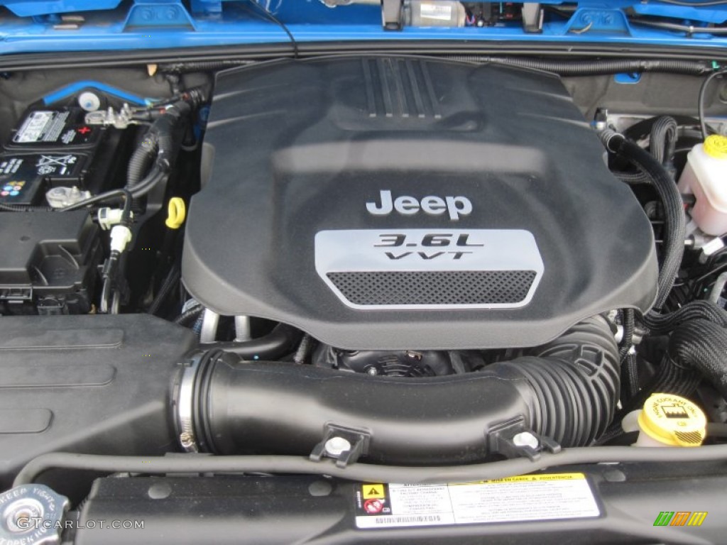 2012 Wrangler Unlimited Sahara Mopar JK-8 Conversion 4x4 - Cosmos Blue / Black photo #14