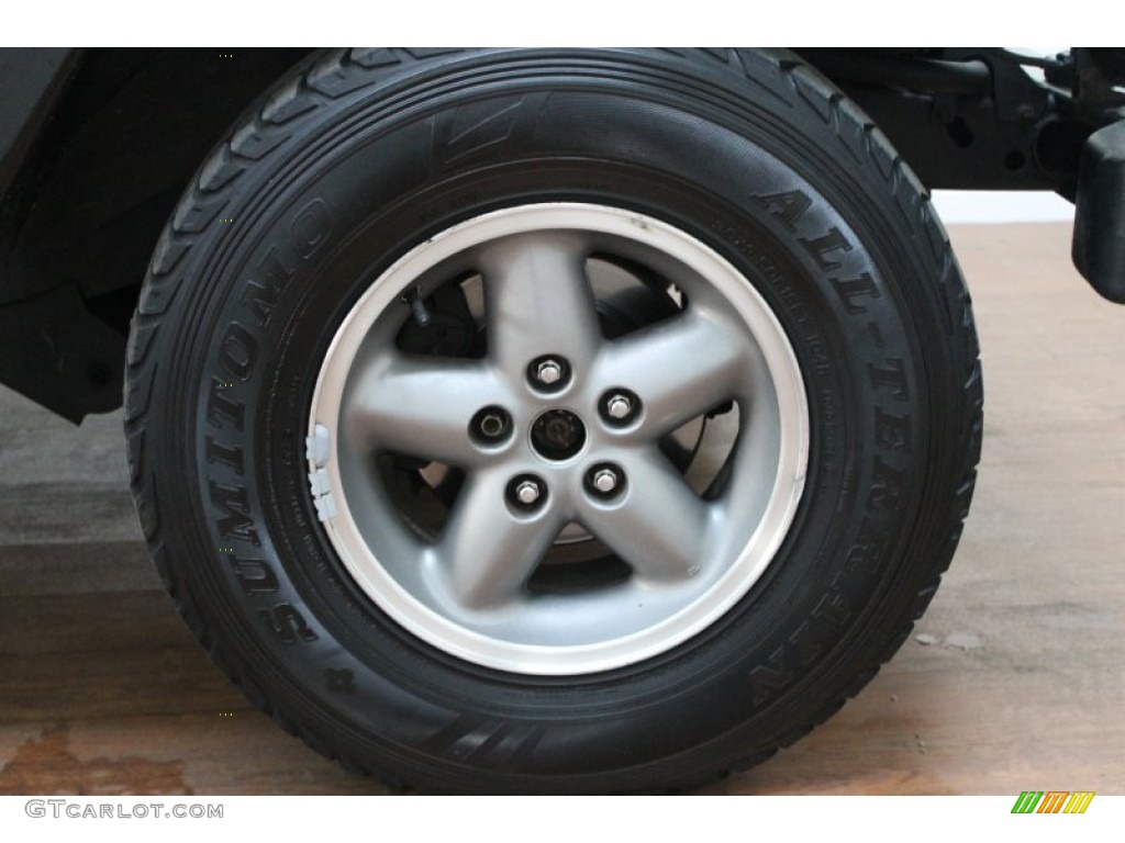 1998 Jeep Wrangler Sahara 4x4 Wheel Photos