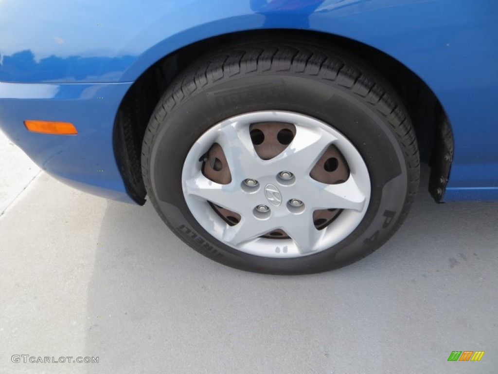 2006 Elantra GLS Sedan - Tidal Wave Blue / Gray photo #11